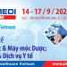 Trên 400 gian hàng tại Triển lãm quốc tế về ngành Dược & Máy móc Dược; Trang thiết bị Y tế & Dịch vụ Y tế