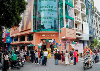 NAIL LA MOS Khai Trương Siêu Thị NAIL MI Đầu Tiên Tại Việt Nam