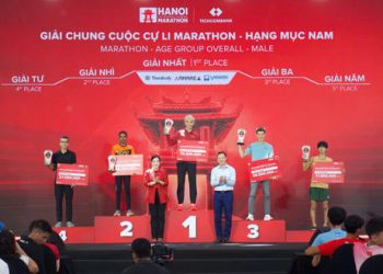 Hơn 14.500 VĐV tạo nên kỷ lục mới tại Giải Marathon Quốc tế Hà Nội Techcombank Mùa thứ 5